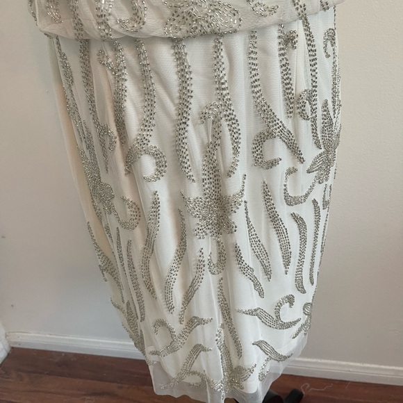 Simly Liliana Beaded Cream Dress - Picture 8 of 13